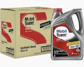 Mobil Super Blend 5W20, 5 Qts