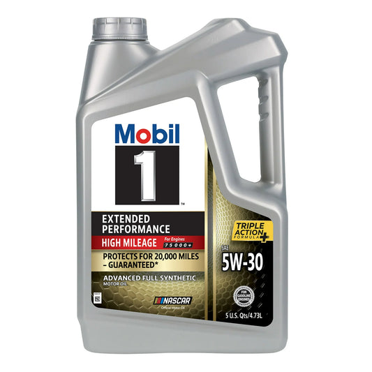 Mobil 1 Full Synthetic 5W-30 HM, 5 Quart (Pack of 3)