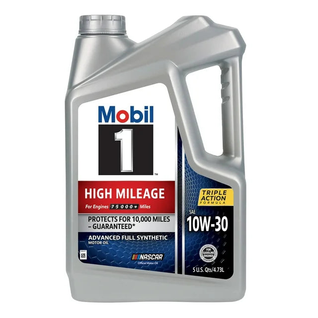 Mobil 1 Full Synthetic 10W-30 HM, 5 Quart