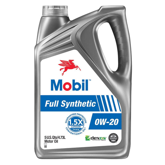 Mobil Full Synthetic 0W20, 5 Qts
