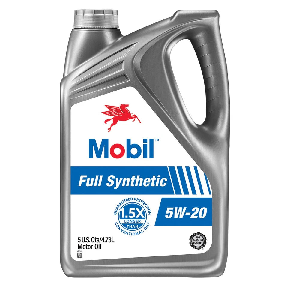 Mobil Full Synthetic 5W20, 5 Qts